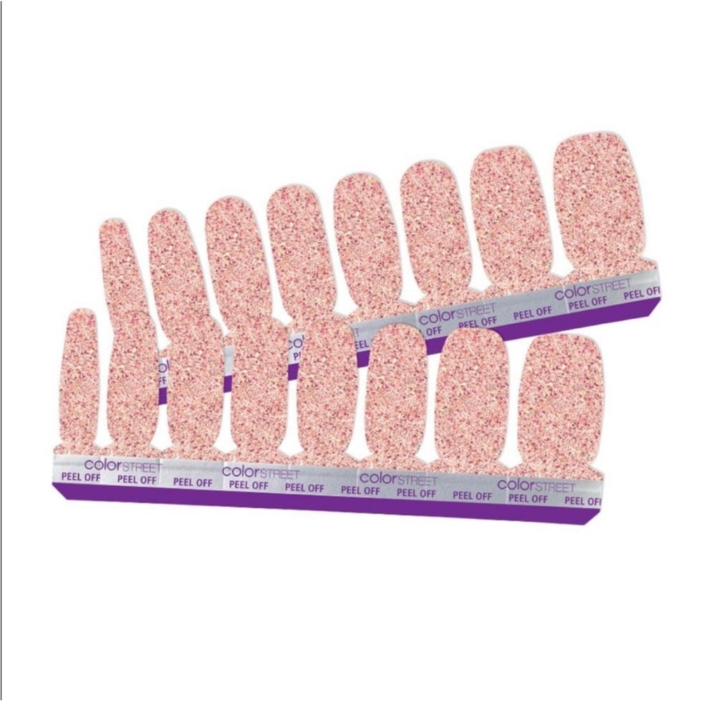 Color Street: Tokyo Lights | Rose Gold Glitter Sparkle Party Metallic Pink - Picture 16 of 16
